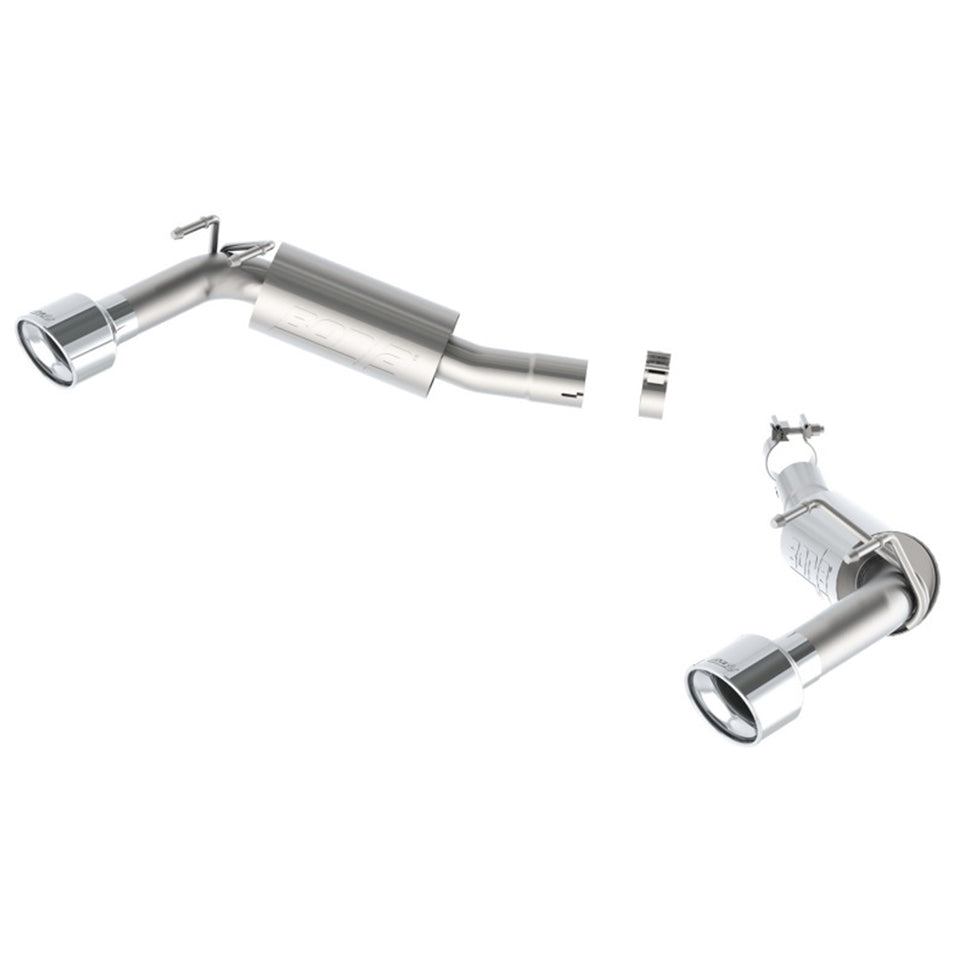 Borla 14-15 Camaro SS 6.2L V8 RWD Single Split Rr Exit S-Type Exhaust (rear section only) 11849