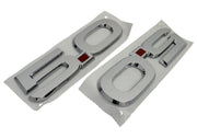 Ford Racing 15-17 Ford Mustang 5.0L Fender Emblem Chrome Ford Racing Other Body Components