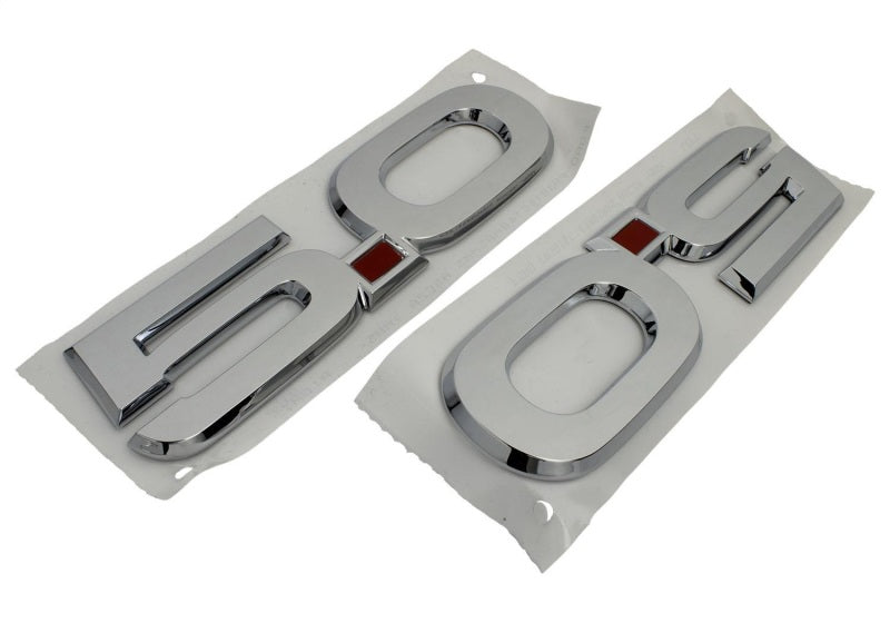 Ford Racing 15-17 Ford Mustang 5.0L Fender Emblem Chrome Ford Racing Other Body Components