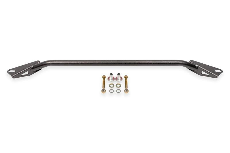 BMR 24-25 Ford Mustang S650 Chassis Brace Front Subframe 2-point - Black Hammertone BMR Suspension Chassis Bracing