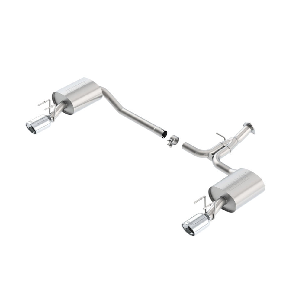 Borla 13-15 Honda Accord Coupe 3.5L FWD SS Rear Section Single Split Rear Exit Touring Exhaust 11853