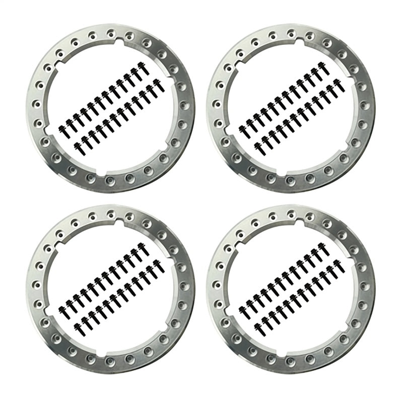 Ford Racing 17-18 / 21 F-150 Raptor (w/35in Tire) Functional Bead Lock Ring Kit - Style 1 Ford Racing Wheel Accessories