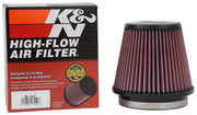 K&N Filter Universal Rubber Filter 5in Flange 6.5in Base 4.5in Top 5.5in Height K&N Engineering Air Filters - Universal Fit