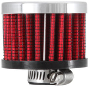 K&N Clamp On Rubber Base Crankcase Vent Filter 0.375in Flange ID x 2in OD x 1.5in Height K&N Engineering Air Filters - Universal Fit