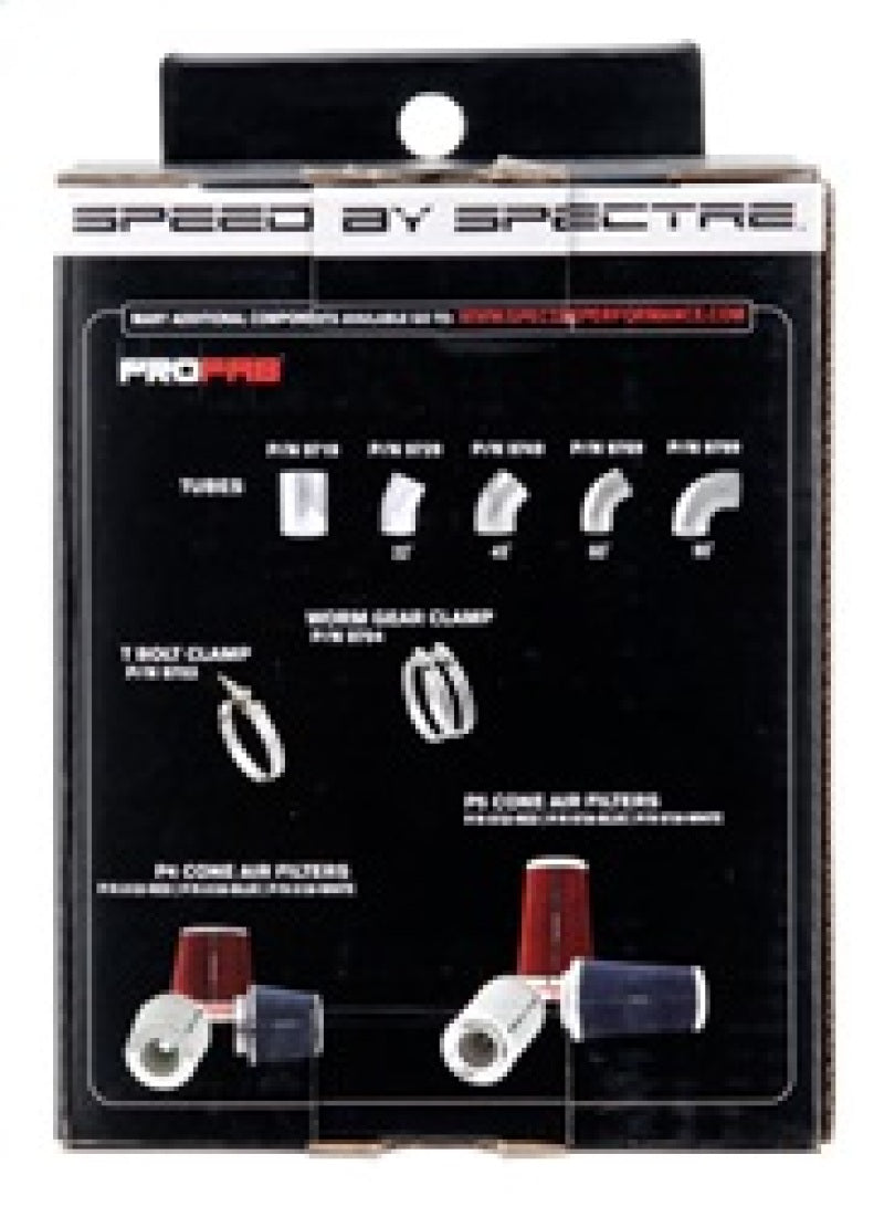 Spectre Coupler 4in. ID - Black Spectre Silicone Couplers & Hoses