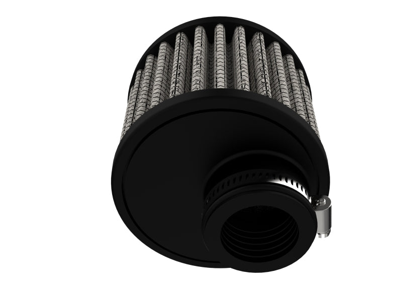 aFe MagnumFLOW Crankcase Vent Filter 1.25F x 3.75B x 3.75T x 3H aFe Air Filters - Universal Fit