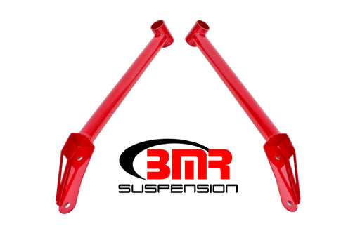 BMR 16-17 6th Gen Camaro Front Of Rear Cradle Brace - Red BMR Suspension Chassis Bracing