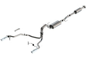 Borla F-150 2021 2.7L/3.5L 4dr CC SB EC STB Lari/King R/Plinum/LTD 3/2.25 SRE CB Touring CHR Tips Borla Catback