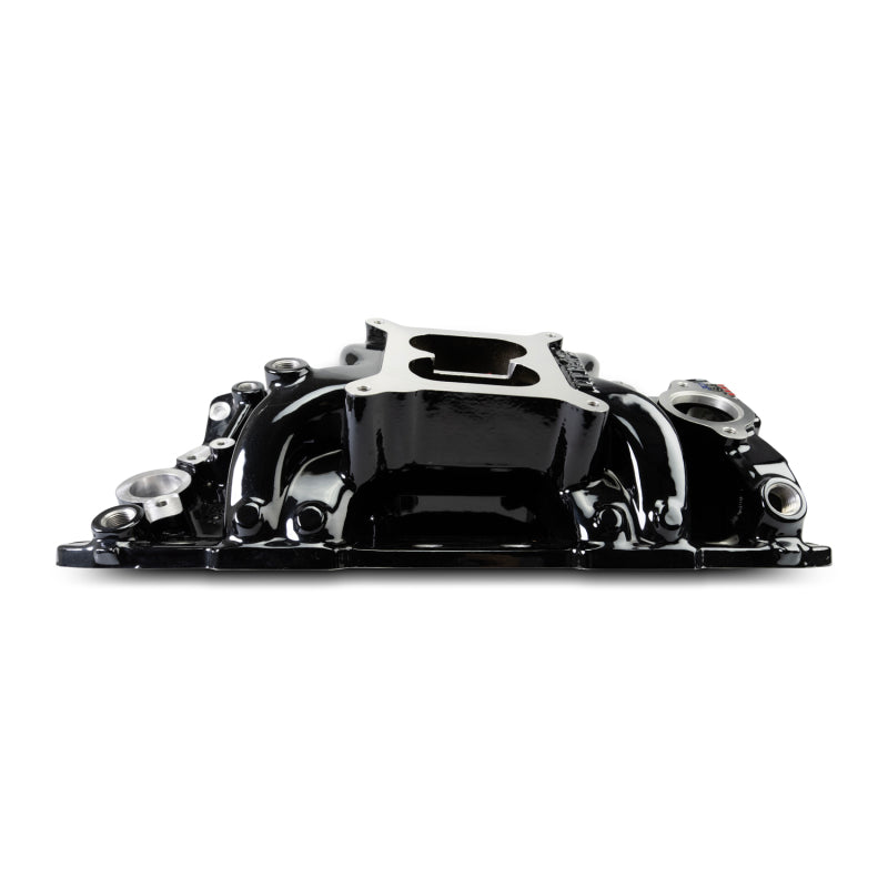 Edelbrock Chevy Small Block Performer RPM AIR-Gap Intake Manifold Black Plasma Finish Edelbrock Intake Manifolds