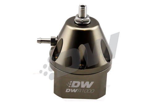 DeatschWerks DWR1000 Adjustable Fuel Pressure Regulator - Titanium DeatschWerks Fuel Pressure Regulators