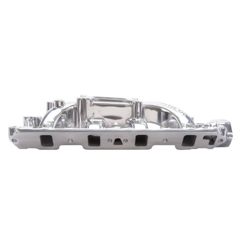 Edelbrock Perf RPM 351-W Polished Mani Edelbrock Intake Manifolds