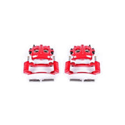 Power Stop 97-02 Ford Expedition Front Red Calipers w/Brackets - Pair PowerStop Brake Calipers - Perf