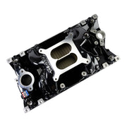 Edelbrock RPM Air-Gap Manifold for Small-Block Chevy Vortec - Black Plasma Finish Edelbrock Intake Manifolds
