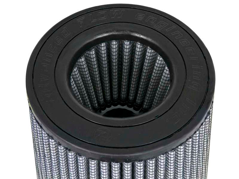 aFe Magnum FLOW Pro DRY S Air Filter 3-1/2in F x 6in B x 4-1/2in T (Inverted) x 9in H aFe Air Filters - Universal Fit