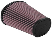 K&N Universal Clamp-On Air Filter 2.844x4.813in Flg ID x 6.5x4.75in B OD x 4.5x3.25in T OD x 7.5in H K&N Engineering Air Filters - Universal Fit