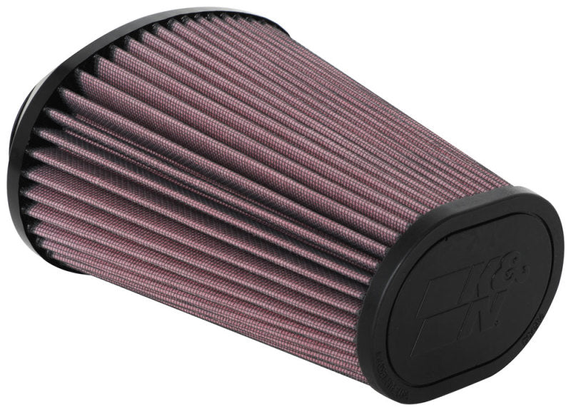 K&N Universal Clamp-On Air Filter 2.844x4.813in Flg ID x 6.5x4.75in B OD x 4.5x3.25in T OD x 7.5in H K&N Engineering Air Filters - Universal Fit