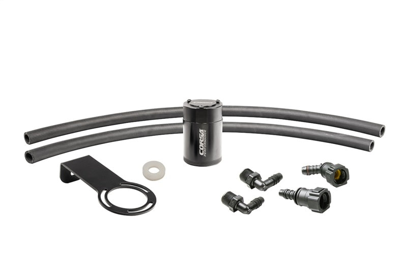 Corsa 2016-2023 Chevrolet Camaro SS Coupe 6.2L V8 (RWD) Aluminum Oil Catch Can w/Mounting Bracke CORSA Performance Oil Catch Cans