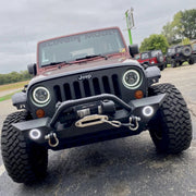 Oracle 7in High Powered LED Headlights - Black Bezel - ColorSHIFT - BC1 ORACLE Lighting Headlights