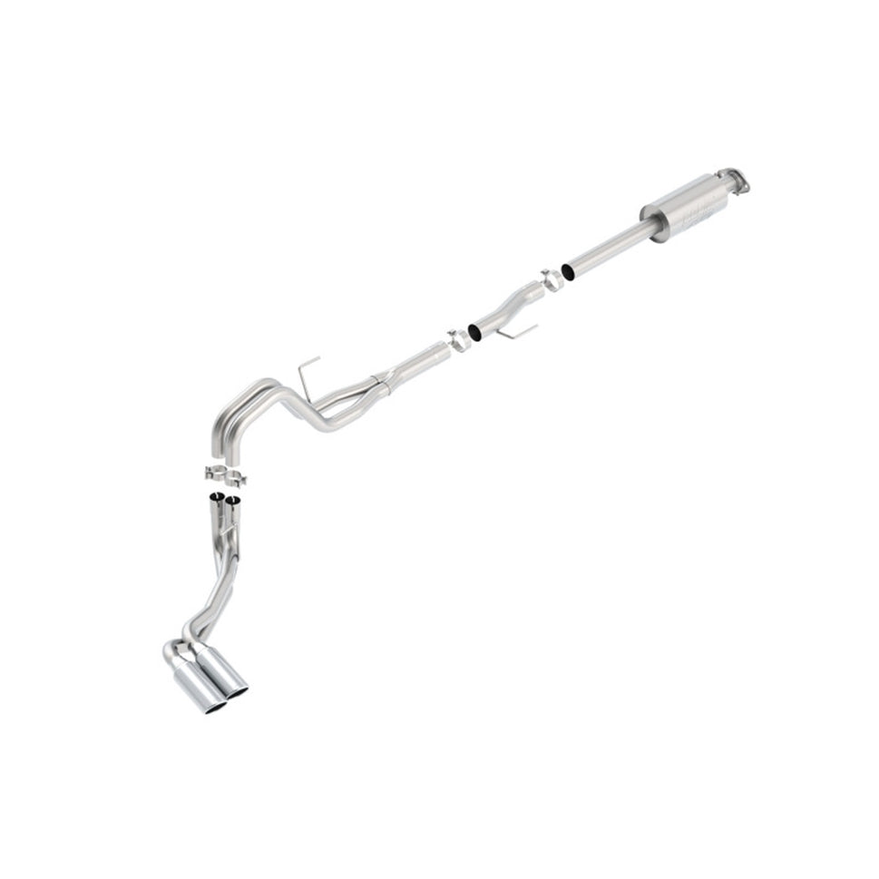 Borla 15-16 Ford F-150 3.5L EcoBoost Ext. Cab Std. Bed Catback Exhaust ATAK Truck Side Exit 140619