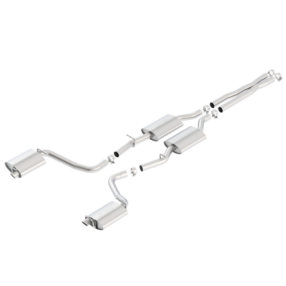 Borla 15-16 Dodge Charger R/T 5.7L No Tip Use Factory Valence Single Split Rear Exit S-Type Exhaust 140636