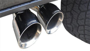 Corsa 15-20 Ford F-150 3.5L Eco (Super Crew Cab) Polished Sport Single Side Dual 4in Tips CB Exh CORSA Performance Catback