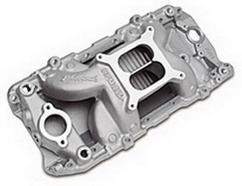 Edelbrock Polished B/B Chevy O-Port RPM Air-Gap Manifold Edelbrock Intake Manifolds