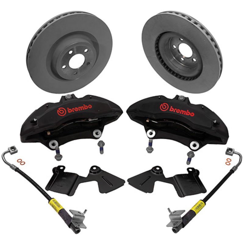 Ford Racing 2015-2016 Mustang Performance Pack 6 Piston Front Brake Upgrade Kit Ford Racing Big Brake Kits