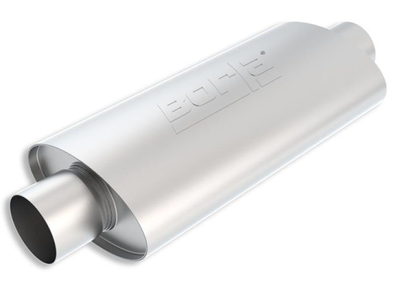 Borla XR-1 Racing Sportsman 3.5in. Outlet / 3.5in Inlet Oval Muffler Borla Muffler