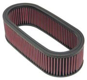 K&N Universal Oval Air Filter 12in Length x 5-1/4in Width x 3-1/4in Height K&N Engineering Air Filters - Universal Fit
