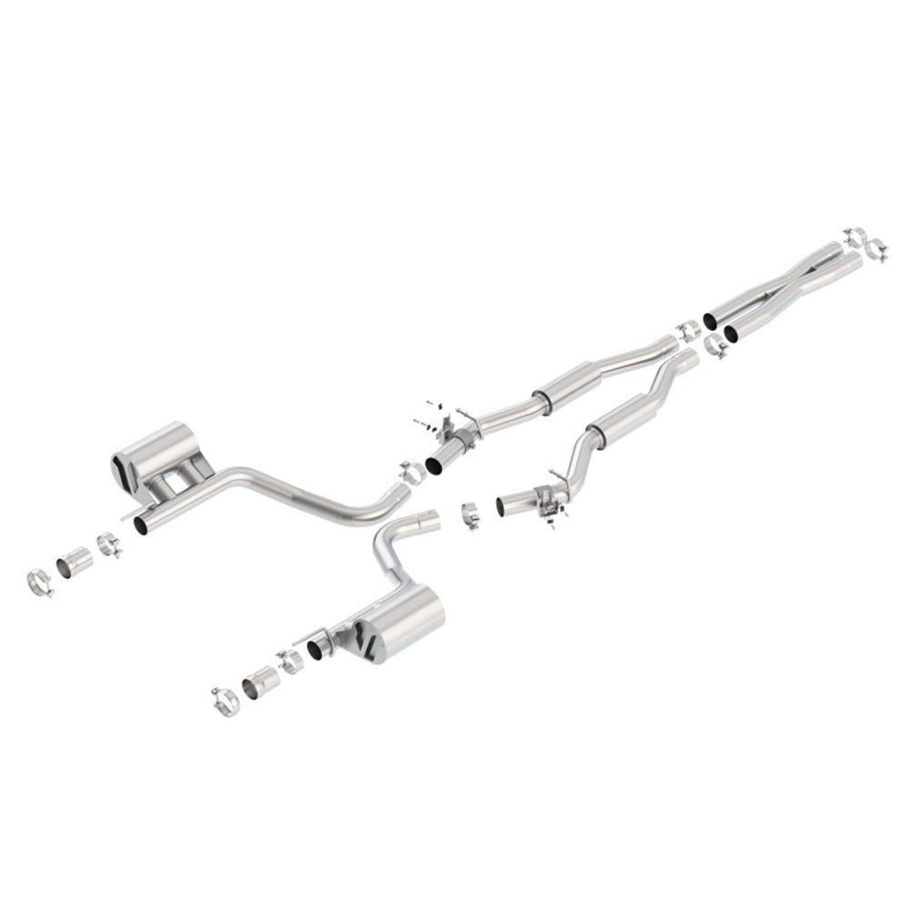 Borla 2015 Dodge Challenger SRT/392 Hemi 6.4L V8 S-TYPE Catback Exhaust w/ Valves Factory Bezel 140640