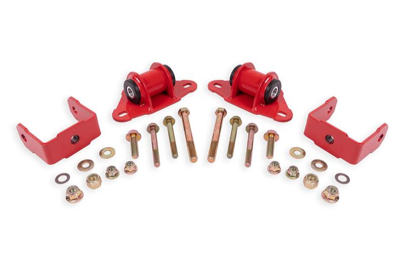 BMR 14-19 Chevrolet Corvette Transmission/Differential Mount - Red