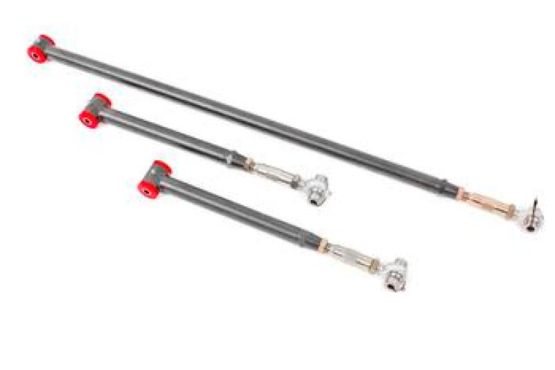 BMR 82-02 3rd Gen F-Body On-Car Adj. Rear Suspension Kit Poly/Rod End - Black Hammertone BMR Suspension Suspension Packages