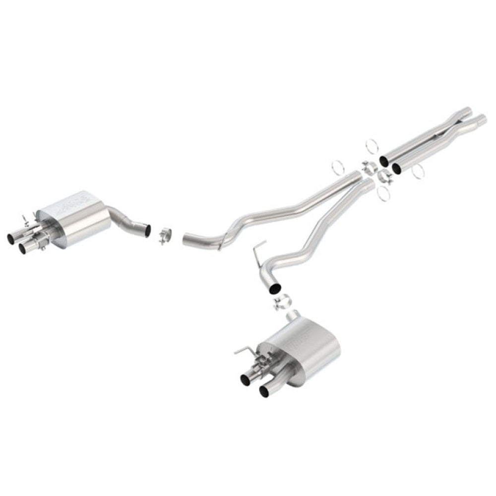 Borla 15-16 Ford Mustang Shelby GT350 5.2L ATAK Cat Back Exhaust (Uses Factory Valence) 140684