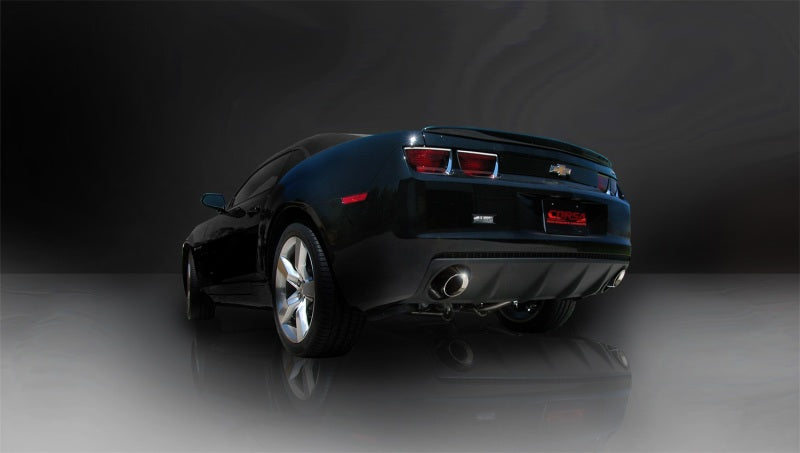 Corsa 2011-2015 Chevrolet Camaro Convertible SS 6.2L V8 Manual Polished Sport Cat-Back + XO Exhaust CORSA Performance Catback