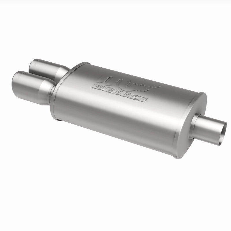 MagnaFlow Muffler W/Tip Mag SS 14X5X8 2.25/3 Magnaflow Muffler