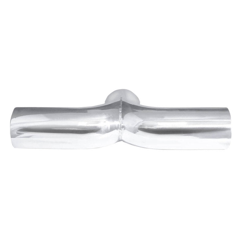 Spectre Universal Tube Y-Pipe 4in. OD / 180 Degree Y-Angle / 90 Degree Leg Angle (6in. Legs) Spectre Aluminum Tubing