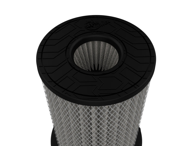 aFe MagnumFLOW Air Filter - Pro DRY S 2.5 Inlet x 4.5in B x 4.5in T x 7in H (Inv) aFe Air Filters - Universal Fit