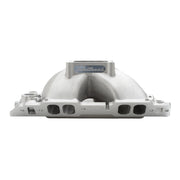 Edelbrock Manifold Chevy BB 9 8 Deck (Short) Super Victor 565 Thick Flange Rect Port Heads Edelbrock Intake Manifolds