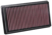 K&N 17-18 Peugeot 3008 L4-2.0L DSL Drop In Air Filter K&N Engineering Air Filters - Drop In