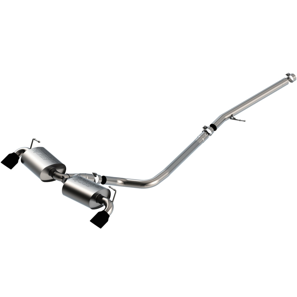 Borla 2021 Ford Bronco Sport 2.0L 2.5in / 2.25in S-Type Cat-Back Exhaust - Ceramic Black Tip 140882CB