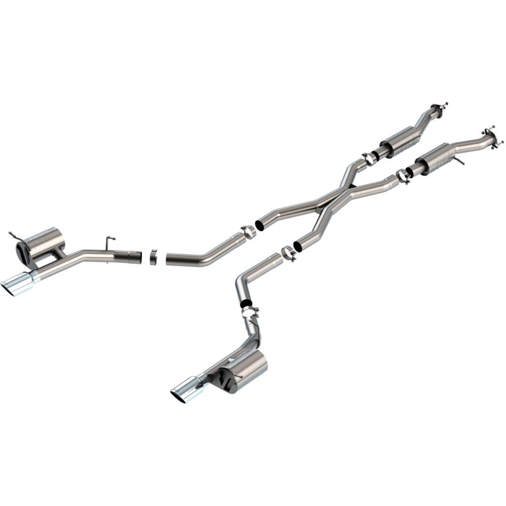 Borla 2021+ Dodge Durango SRT Hellcat 6.2L V8 AWD S-Type Cat-Back Exhaust System - T-304SS 140885