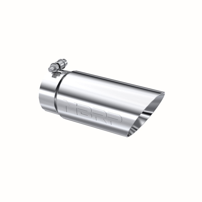 MBRP Universal Tip 3in O.D. Dual Wall Angled 4 inlet 10 length MBRP Steel Tubing