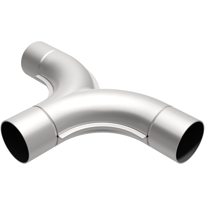 MagnaFlow Smooth Trans T 2.50inch SS 90/90 deg. Magnaflow Connecting Pipes