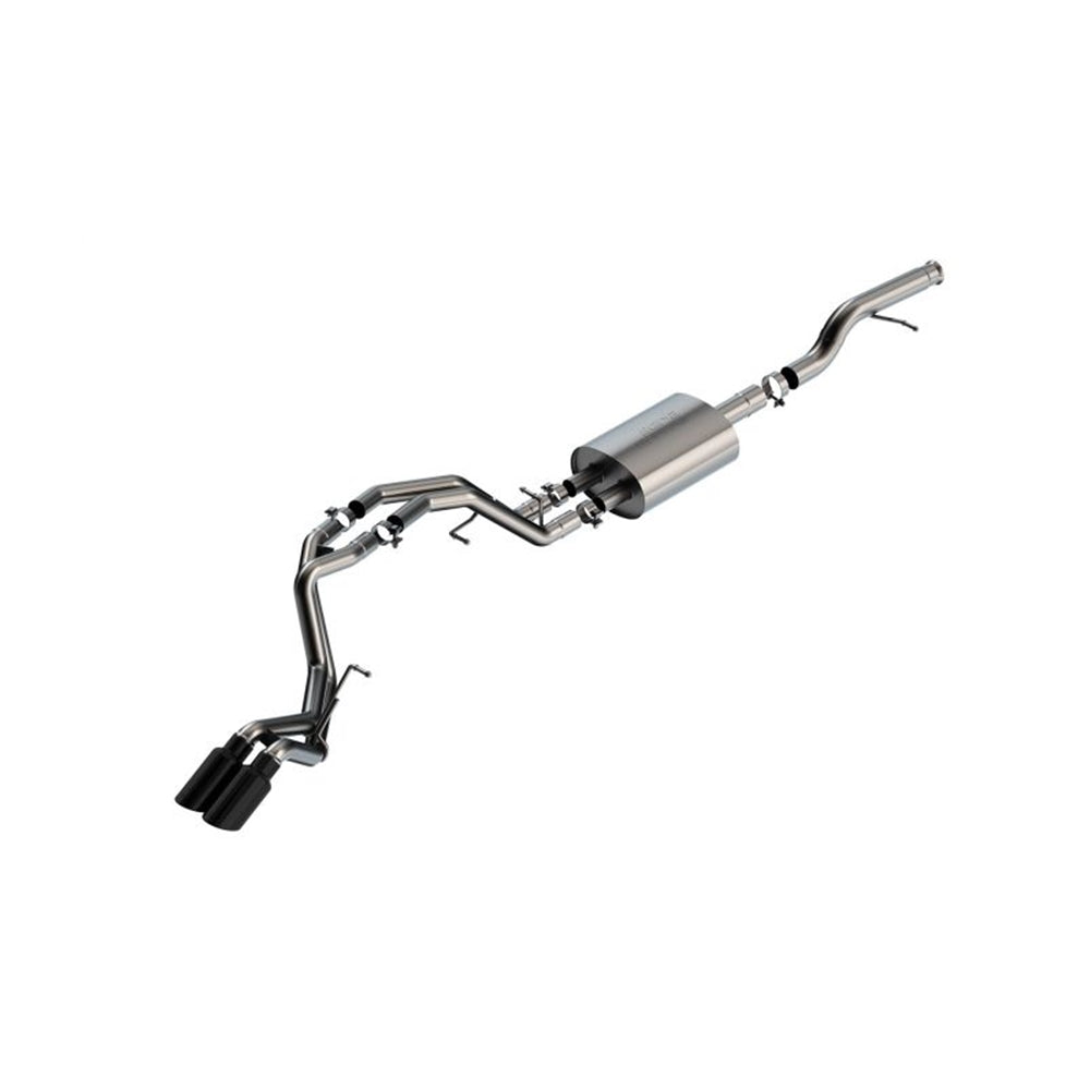 Borla 21-22 Chevrolet Tahoe 5.3L V8 AT 2/4WD S-type Cat-back Exhaust (Black Chrome) 140855BC