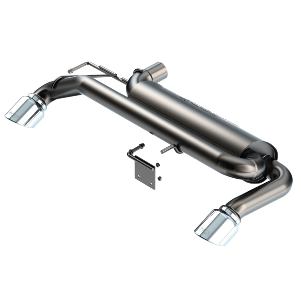 Borla 21-22 Ford Bronco 2.3L 4WD Touring Axle Back Exhaust w/ Bright Chrome Tips 11973