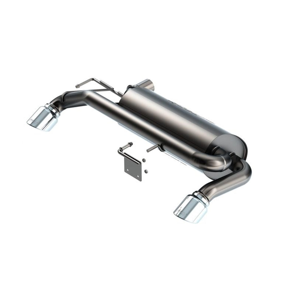 Borla 21-22 Ford Bronco 2.7L V6 4WD Touring Axle Back Exhaust w/ Bright Chrome Tips 11976