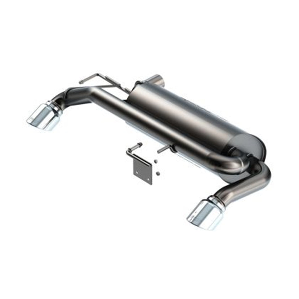 Borla 21-22 Ford Bronco 2.7L V6 4WD S-Type Axle Back Exhaust w/ Bright Chrome Tips 11977