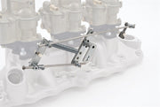 Edelbrock Carburetor Two-Barrel Progressive Throttle Linkage Kit 3X2 Edelbrock Carburetor Rebuild Components