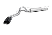 Gibson 21-24 Ford F150 Truck 5.0L 3/2.5in Cat-Back Dual Sport Exhaust System Stainless - Black Elite Gibson Catback
