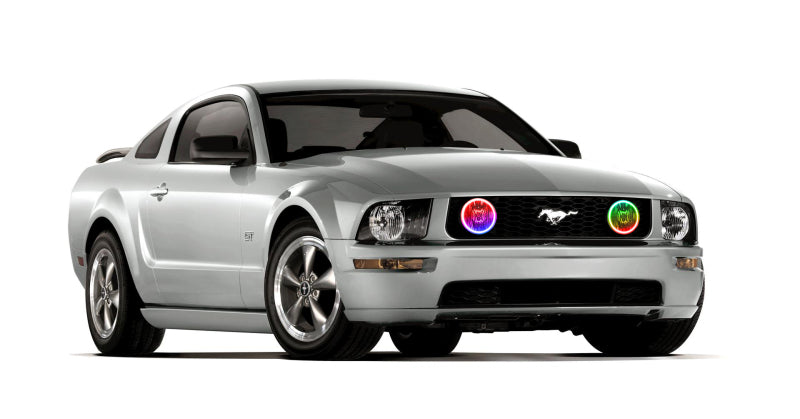 Oracle Ford Mustang GT 05-09 LED Fog Halo Kit - ColorSHIFT ORACLE Lighting Fog Lights